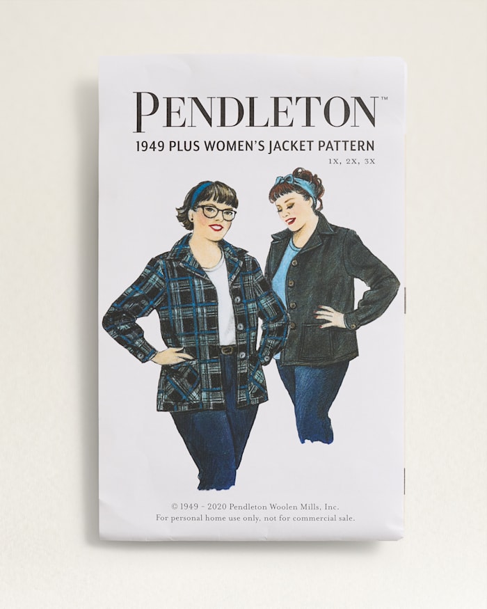 WOMEN'S 1949 JACKET PATTERN - PLUS